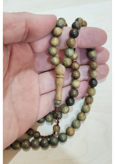 99'lu Kokulu Pelesenk Ağacı Tesbih Küre Kesim 7,5 Mm.