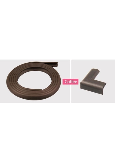 Kauçuk Kenar + Köşe Koruma Kahve Set