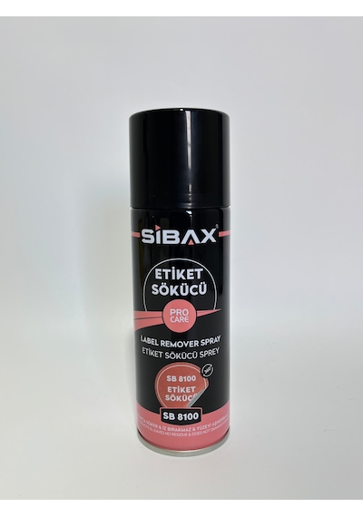 Sibax Etiket Sökücü Sprey 200 Ml 1 adet
