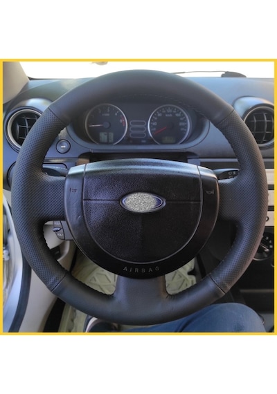 Ford Fiesta 2003-2010 Araca Özel Direksiyon Kılıfı Açıklamayı Ok