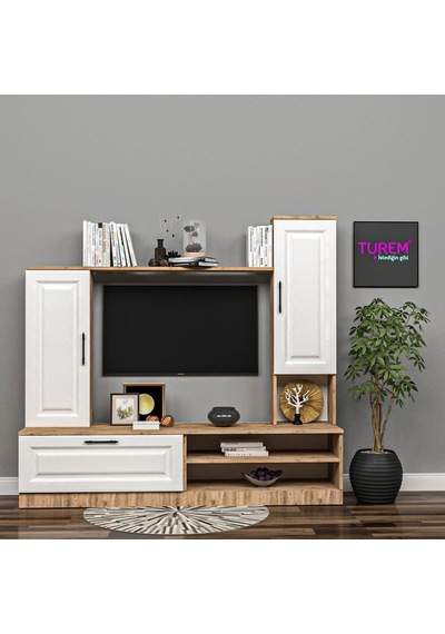 Stand Membran Tv Ünitesi Mdf Antrasit Stand Membran Tv Ünitesi Mdf Antrasit