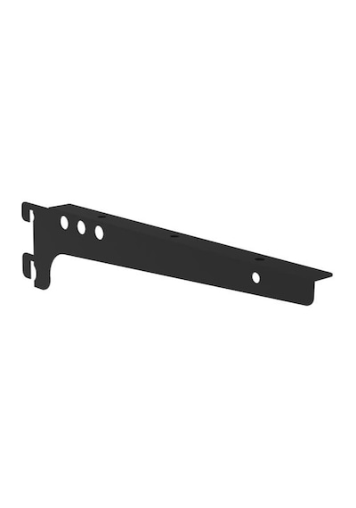 Konik Dikmeye Geçen Raf Destek Kolu - Ahşap Raf Desteği, Raf Tutucu Ayak - 30 Cm Krom-2 Adet Çok Renkli