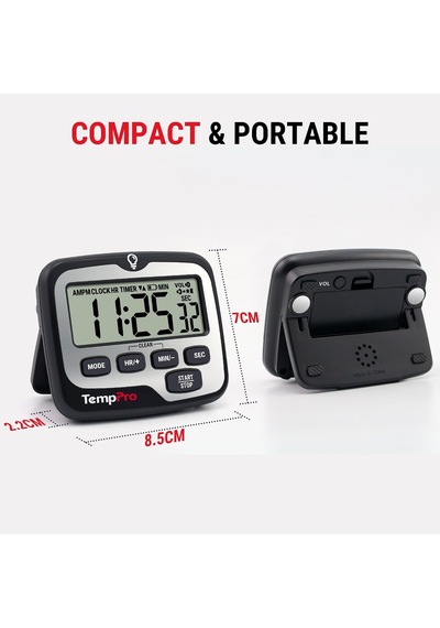 Thermopro Tm01 Dijital Mutfak Zamanlayıcısı, Geri Sayım Ve Kronometre, Ayarlanabilir Sesli Alarm Ve Geniş Arkadan Aydınlatmalı Lcd Ekranlı Manyetik Zamanlayıcı Saat Çok Renkli Thermopro Tm01 Dijital Mutfak Zamanlayıcısı, Geri Sayım Ve Kronometre, Ayarlanabilir Sesli Alarm Ve Geniş Arkadan Aydınlatmalı Lcd Ekranlı Manyetik Zamanlayıcı Saat Çok Renkli
