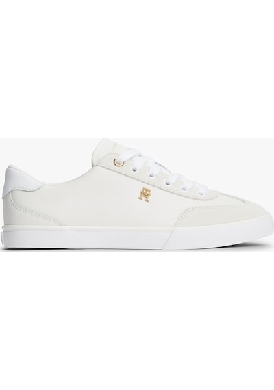 Tommy Hilfiger Th Chıc Low Vulc Kadın Beyaz Sneakers - Fw0fw09391