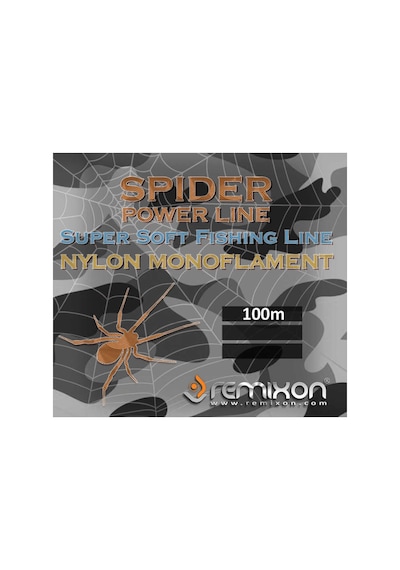 Remixon Spider Serisi 100m Poşet Monofilament Misina 0,70mm