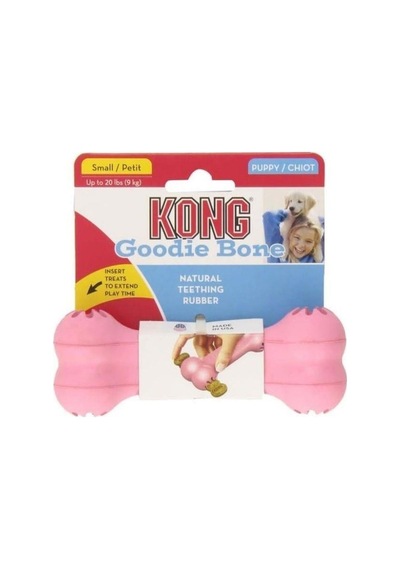 Kong Goodie Bone Kemik Şeklinde Çok Amaçlı Yavru Köpek Oyuncağı S