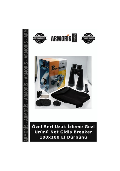 Özel Seri Uzak İzleme Gezi Ürünü Net Gidiş Breaker 100x100 El Dürbünü Çok Renkli