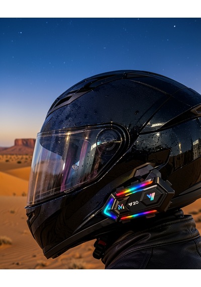 Bluetooth 5.3 Motosiklet Kask Intercom Su Geçirmez Xxuczzzy20intercommm-1