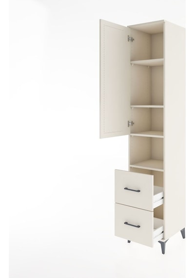 Hyperion Dolap 4 Raflı 2 Çekmeceli Tek Kapaklı 44x44x221 Ayta... Aytaşı