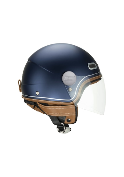 Cgm 191v Pix Vintage Blu Argento Satinato Lunga Açık Kask Mavi