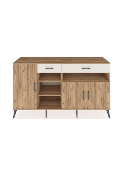 Kronos Konsol 5 Raflı 2 Çekmeceli 3 Kapaklı 176x59x99 Çam-çam/ayt Çam-çam/aytaşı