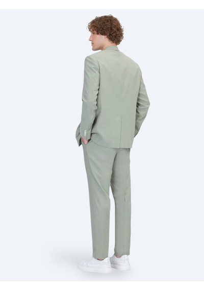 Kip Haki Modern Fit Takım Elbise