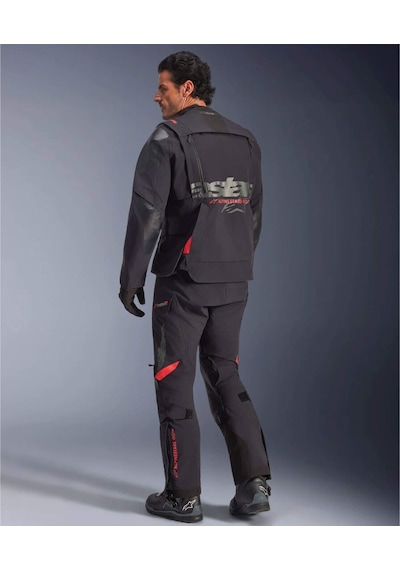 Alpinestars Halo Pro Ds Korumalı Motosiklet Montu Siyah Kırmızı