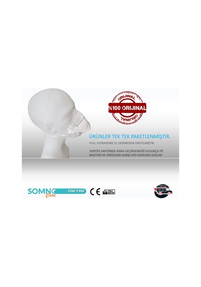 N95 FFP3 Ventilli Solunum Maskesi