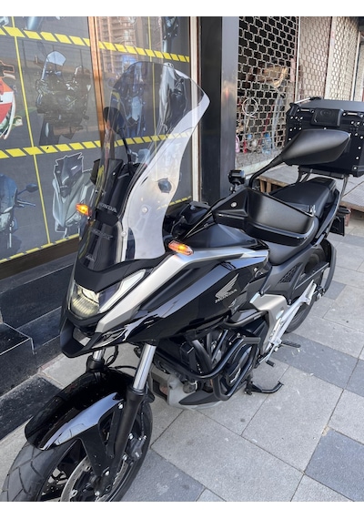 2025-26 Honda Nc750 Ön Cam Açık Füme Zeus 55cm 4mm Nc 750 750X