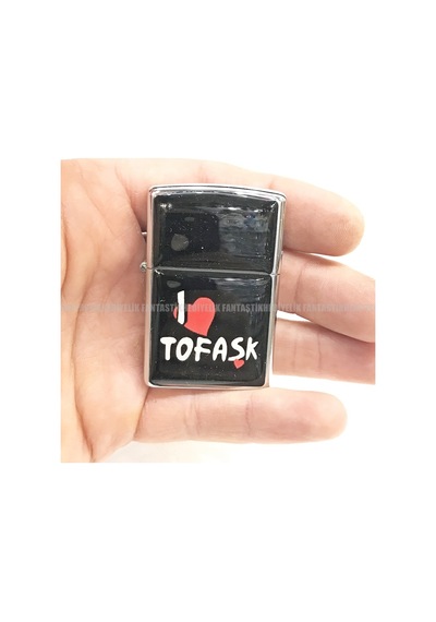 Tofaşk Tofaş Doğan Slx Tasarım Gümüş Renk Kapaklı Benzinli Çakmak