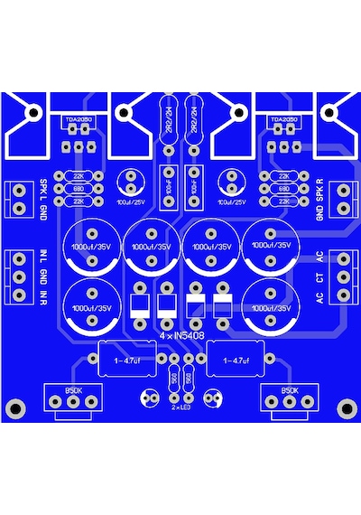 35 35 Watt Stereo Hi-Fi Amfi Devresi