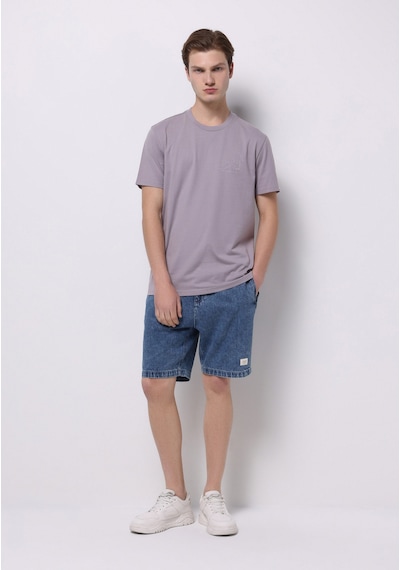 Colin's Colins Regular Fit Orta Bel Düz Erkek İndigo Jean Şort Cl1074451 Q1.v1 Dn44135 Denim