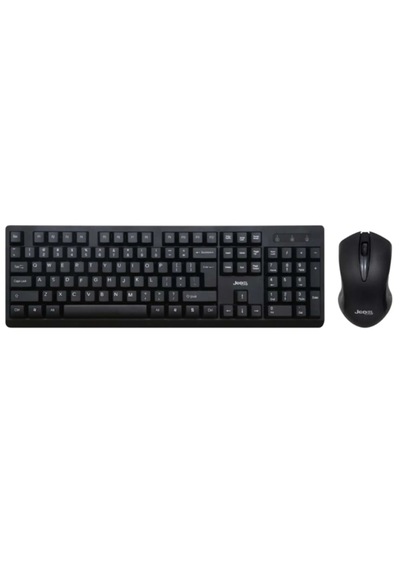 Jedel Ws736+ 2.4ghz Kablosuz Q Klavye Ve Mouse Seti Siyah Diğer