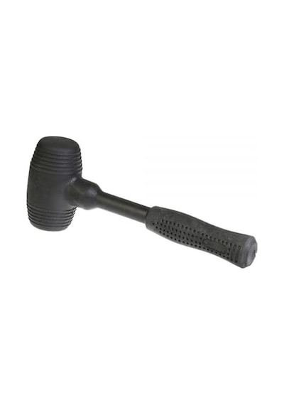 Edoni Ergonomik Lastik Tokmak, Darbe Emici Saplı, Sessiz Çekiç, Hassas Yüzeyler İçin Uygun, Poliüretan Tokmak, Da