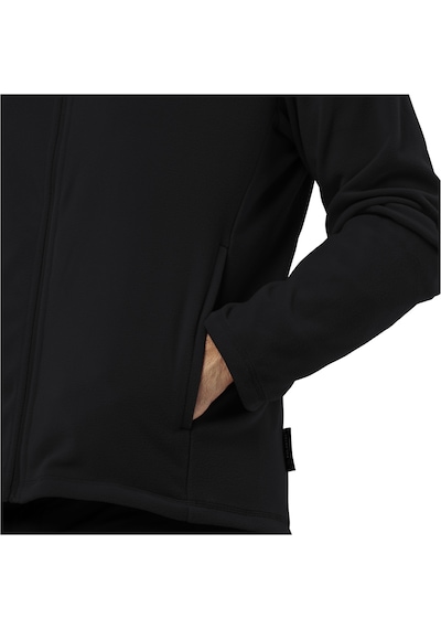 Jack Wolfskin Jack Wolfskın Jack Wolfskın Taunus Fz M Erkek Polar Ceket 6000 Siyah