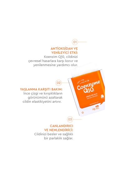 On Coenzyme Mask - Koenzim Q10 İçeren Yüz Maskesi 20'li