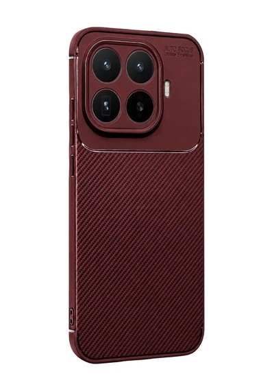 Newface Xiaomi Mi 17t Pro Auto Focus Karbon Kapak - Bordo