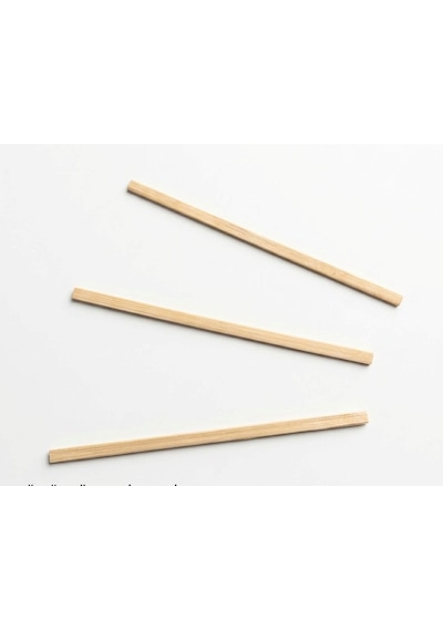 Yasemin 110mm Bambu Karıştırıcı 3'lü Paket 900 Adet Açık Ahşap