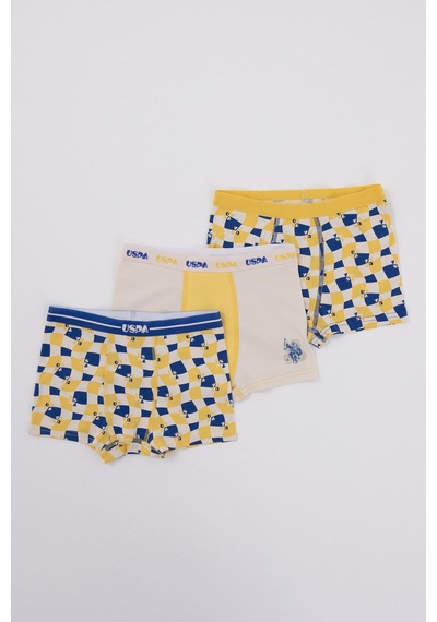 U.s. Polo Assn. Erkek Çocuk Krem Boxer Krem