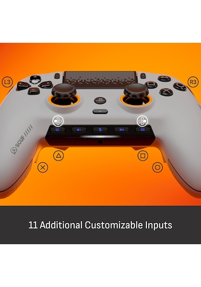 Omega Ps5 & Pc Kablosuz Kontrol Cihazı Açık Gri Resmi Lisanslı, Tmr Analog Ve Omron Mekanik Switch