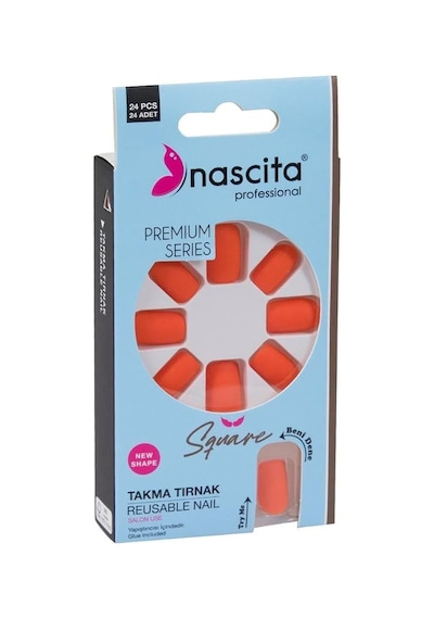 Nascita 24'lü Square Renkli Takma Tırnak - 159 Sku: Smg8690010443021