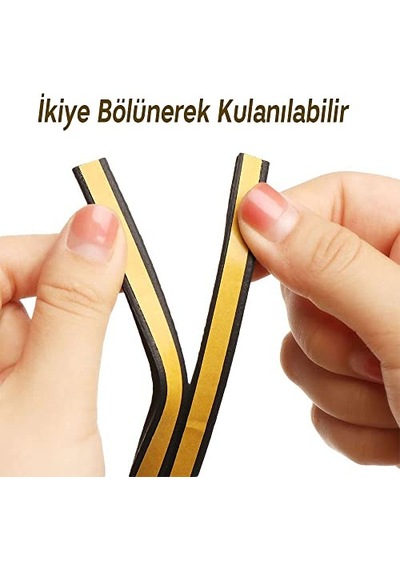 Pencere Fitili Soğuk Izolasyon Bandı Beyaz 2x3 6 Mt Genel