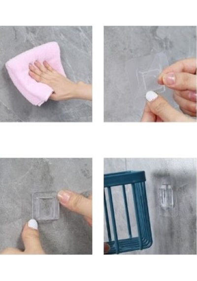 Yapışkanlı Çok Fonksiyonlu Banyo Organizeri Çok Renkli