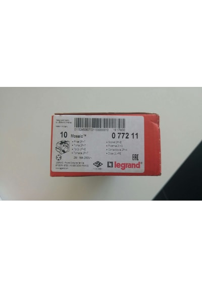 Legrand 077211 Multi-support Single Socket Mosaic
