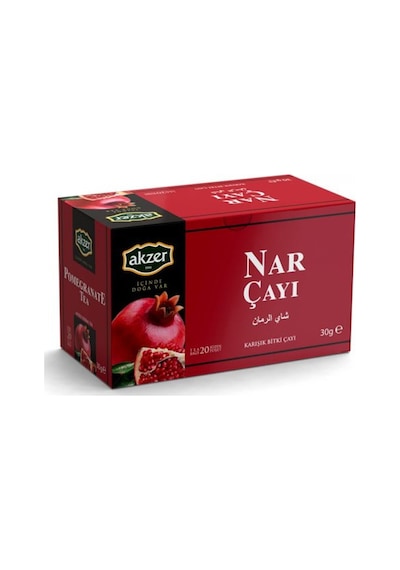 2'li Paket Nar Çayı 2x20 Süzen Poşet