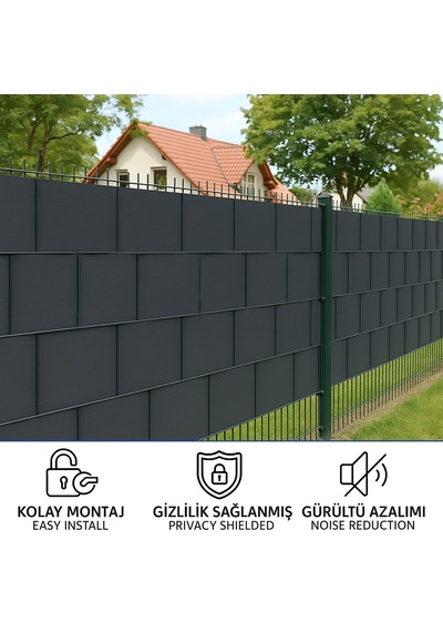 Pankor Panel Çit Kapatma Bantları - Yüksek Güvenlik Ve Gizlilik İçin Dayanıklı, Estetik Koruma Çözüm Sku: Smgstk3da711c072
