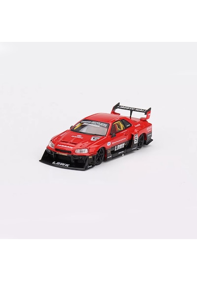 1:64 Mini Gt 2024 Nissan Skylıne Gt-r R34 Super Sılhouette Redblack
