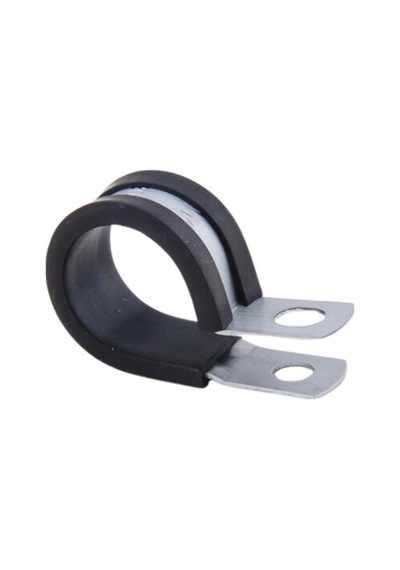 Tesisat Kelepçesi 15 MM Lastikli