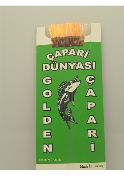 Golden 50 İğneli İstavrit Kösteği 12 No Siyah İğne -0,10 Mm -0,12 Mm Köstek Turuncu