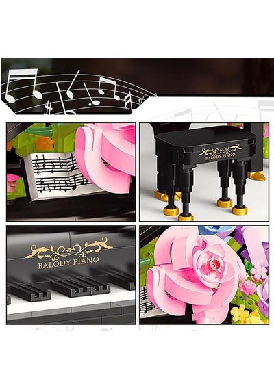 Ctoys The Movement Of Flowers Çiçekli Piyano Bloklar 21194