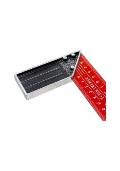 250 Mm Alüminyum Marangoz Gönye - Metal Gövde
