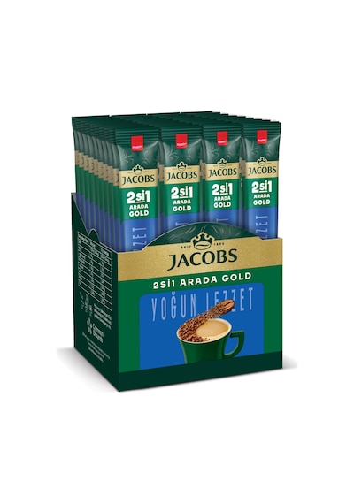 Jacobs Gold 2'si 1 Arada 40'lı Kutu Hazır