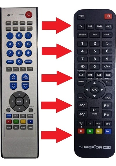 Kk-y323k Lcd Led Plazma Tv Kumandası Süp-7193
