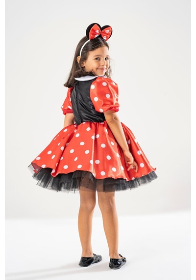 Minnie Kırmızı Renk Taç Kırmızı