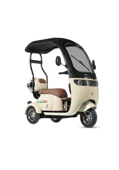 Motolux Fayton FX09 Elektrikli Motosiklet Beyaz - Krem