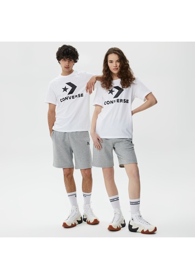 Converse Go-to Star Chevron Logo Unisex Beyaz T-shirt
