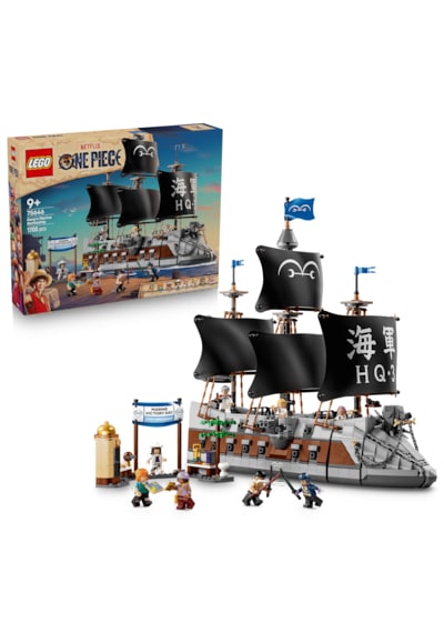 LEGO® ONE PIECE Garp’ın Savaş Gemisi 75646 - 9 Yaş ve Üzeri Çocuklar için 8 Minifigür İçeren Oyuncak Yapım Seti (1705 Parça)