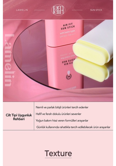 Hafif Nemlendirici Stick Güneş Kremi Spf50+ Pa++++ Air Fit Watery Sun Cream