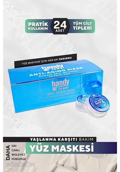 Handytowel Kağıt Yüz Maskesi 24'lü