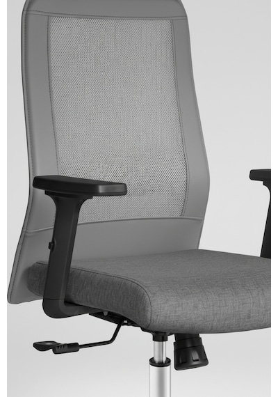 Upstyle Yamaç Başlıklı Ergonomik Çalışma Ve Yönetici Koltuğu Gri 66 125 65 Cm